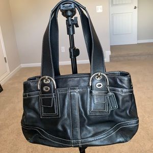 Coach leather purse